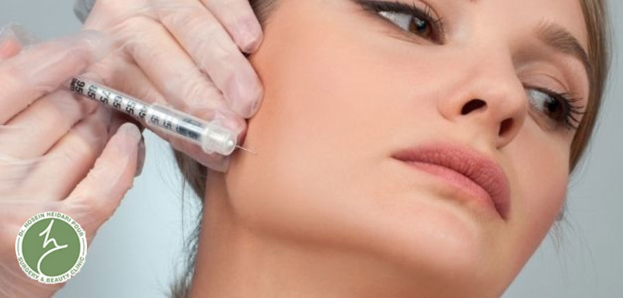 زاویه سازی فک با بوتاکس