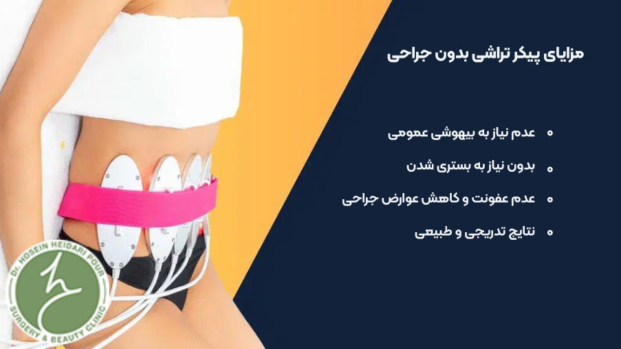 مزایای پیکر تراشی بدون جراحی