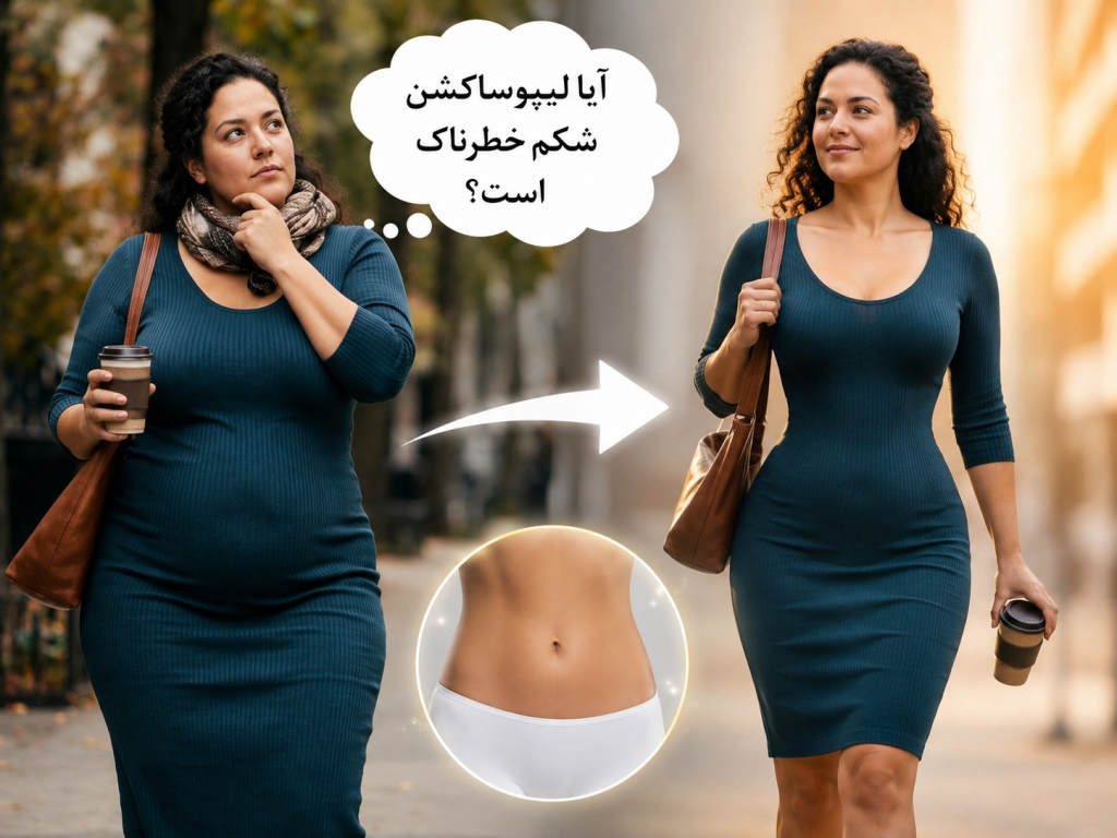 لیپوساکشن شکم 