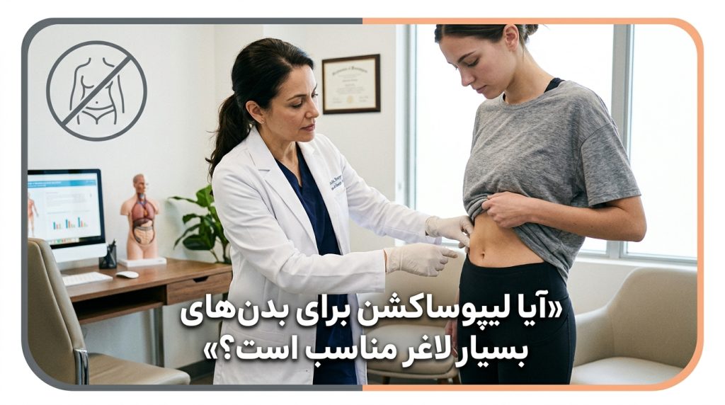 لیپوساکشن شکم مناسب چه کسانی نیست